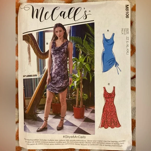 McCall’s Sewing Pattern 8106 - Picture 2 of 3